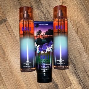 Bali Black Coconut Sands Set